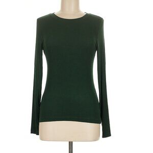 Ann Taylor  Forest Green Long sleeve tee Rayon/spandex L